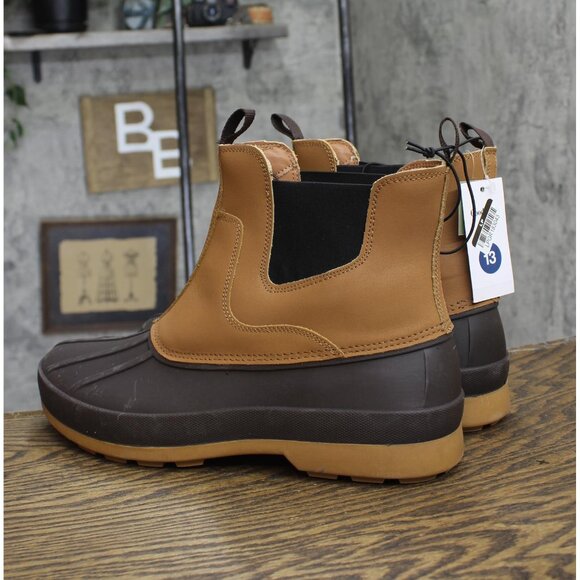 Goodfellow & Co Mens Spencer Winter Chelsea Boots 91112080 Brown 13M - Picture 2 of 10